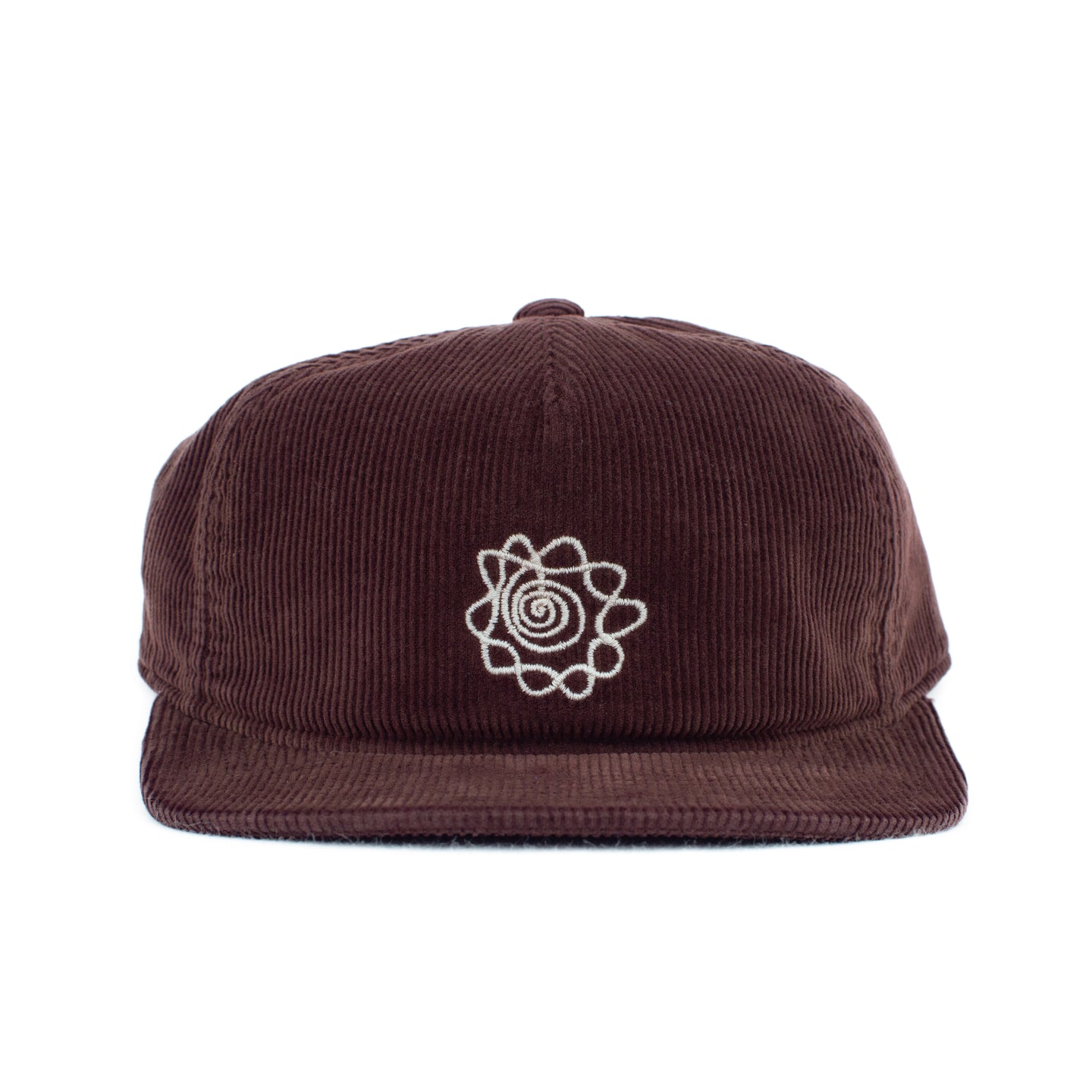 Choc Brown Corduroy Cap